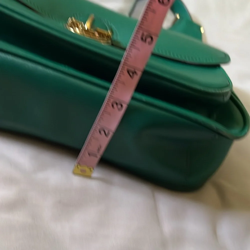 Rare Tory Burch green bag - Picture 12 of 12